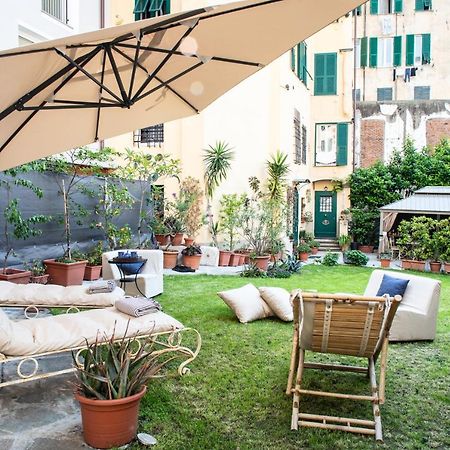 Giardino In Centro Storico -Appartamento Con Giardino, Genova Centro Storico, Acquario Eksteriør bilde