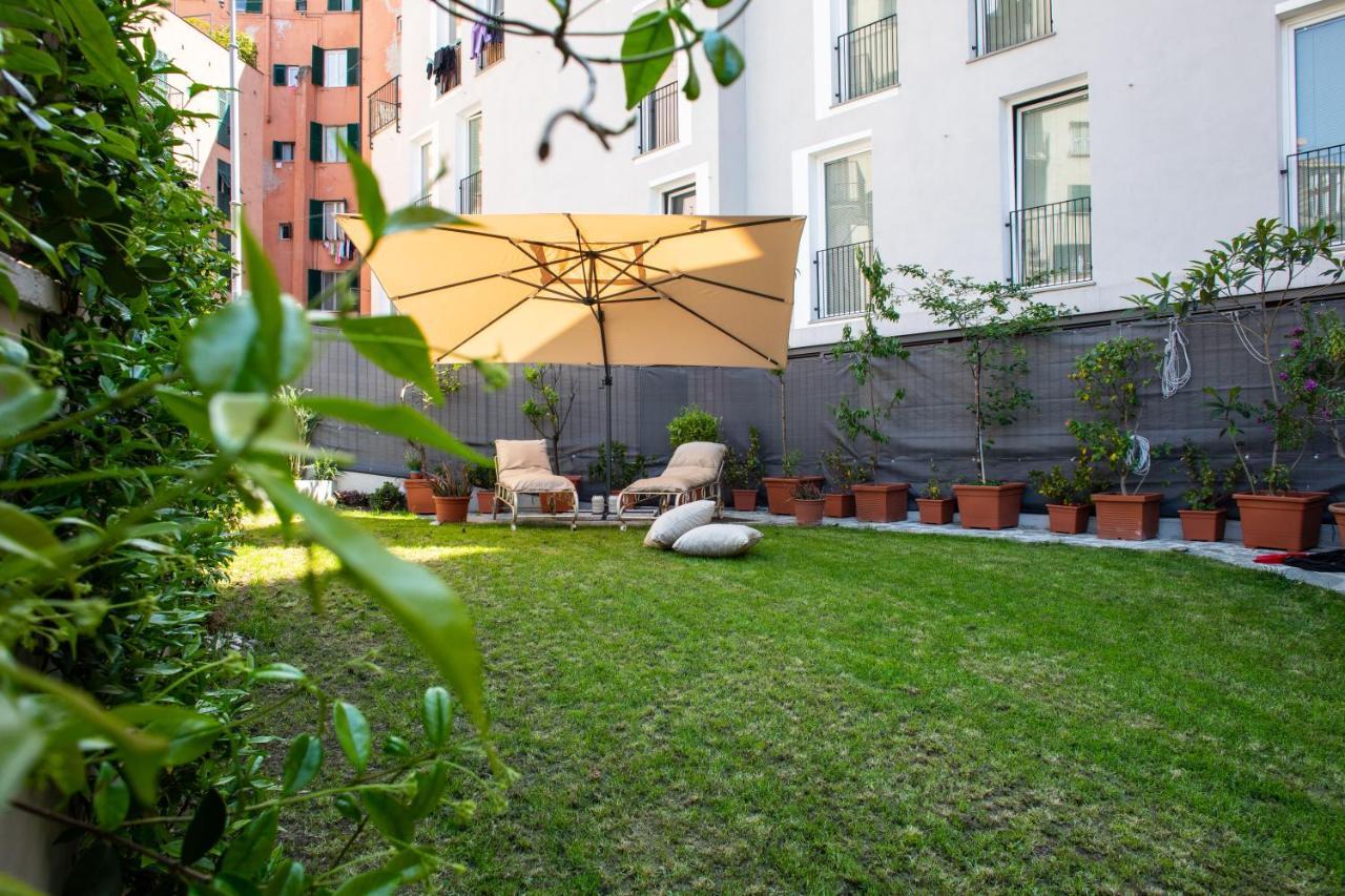 Giardino In Centro Storico -Appartamento Con Giardino, Genova Centro Storico, Acquario Eksteriør bilde